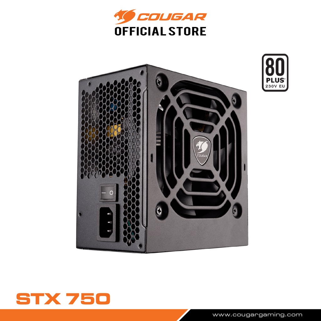 COUGAR STX 750W (80+ White) : Power Supply รับประกัน 3 ปี | Shopee Thailand