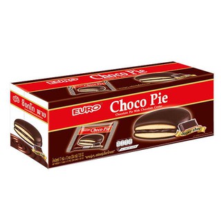 Euro Pie with Chocolate Coated Cream 204g