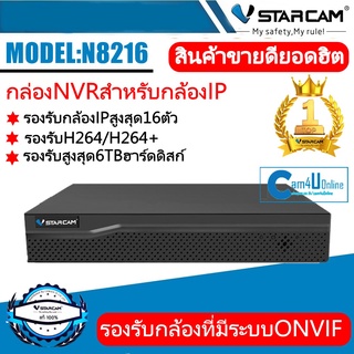 ภาพหน้าปกสินค้าVStarcam กล่องบันทึกกล่อง IP Camera Eye4 NVR N8209P / 9 CH N8216P / 16 CH By.Cam4U ที่เกี่ยวข้อง