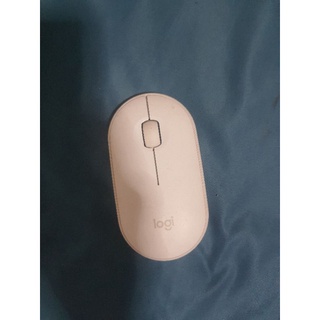 (มือสอง สภาพเหมือนใหม่) ขายเมาส์ Logitech M350 Pebble Wireless Mouse Bluetooth พลังงานต่ำ ไร้สาย