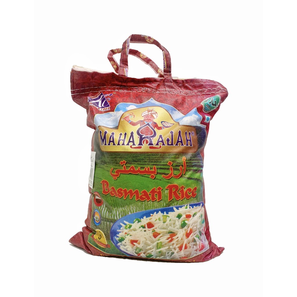 KC Maharajah Basmati Rice 5kg ++ เคซี มาหาราชา ข้าวบัสมาติ ขนาด 5kg Shopee Thailand