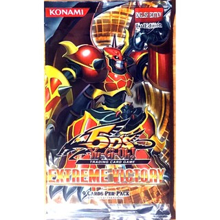 YuGiOh 5Ds Extreme Victory 9-Card Booster Pack Sealed English 1st Edition Trade #4  #ยูกิ