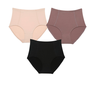 โปรโมชั่น : Wacoal Support Panty Set 3 pcs กางเกงในกระชับหน้าท้อง รุ่น WU4836WU4T36 คละสี เบจ-ดำ-น้ำตาล