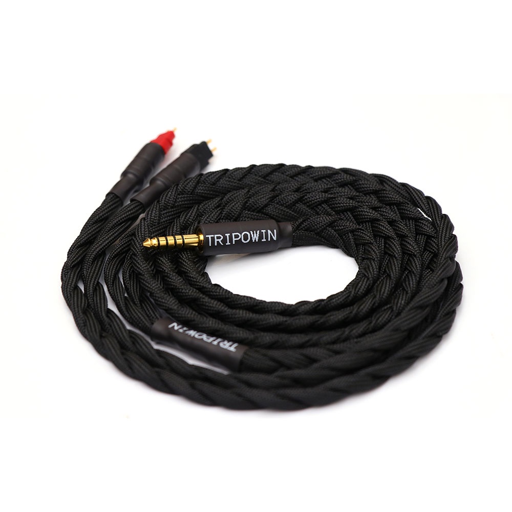 tripowin-granvia-26awg-สายเคเบิลหูฟัง-36-เส้น-x-4-แกน-แฮนด์เมด-แบบเปลี่ยน-สีดํา-สําหรับ-hd650-hd580-hd800-hifiman-ananda