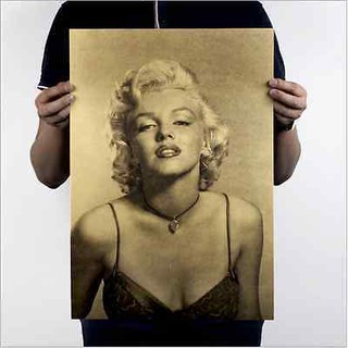 โปสเตอร์ลาย Marilyn Monroe สำหรับติดตกแต่งผนังบ้าน