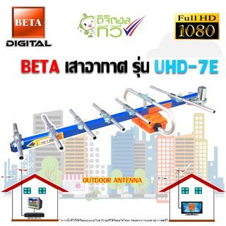 BETA เสาอากาศ รุ่น UHD-7E OUTDOOR ANTENNA