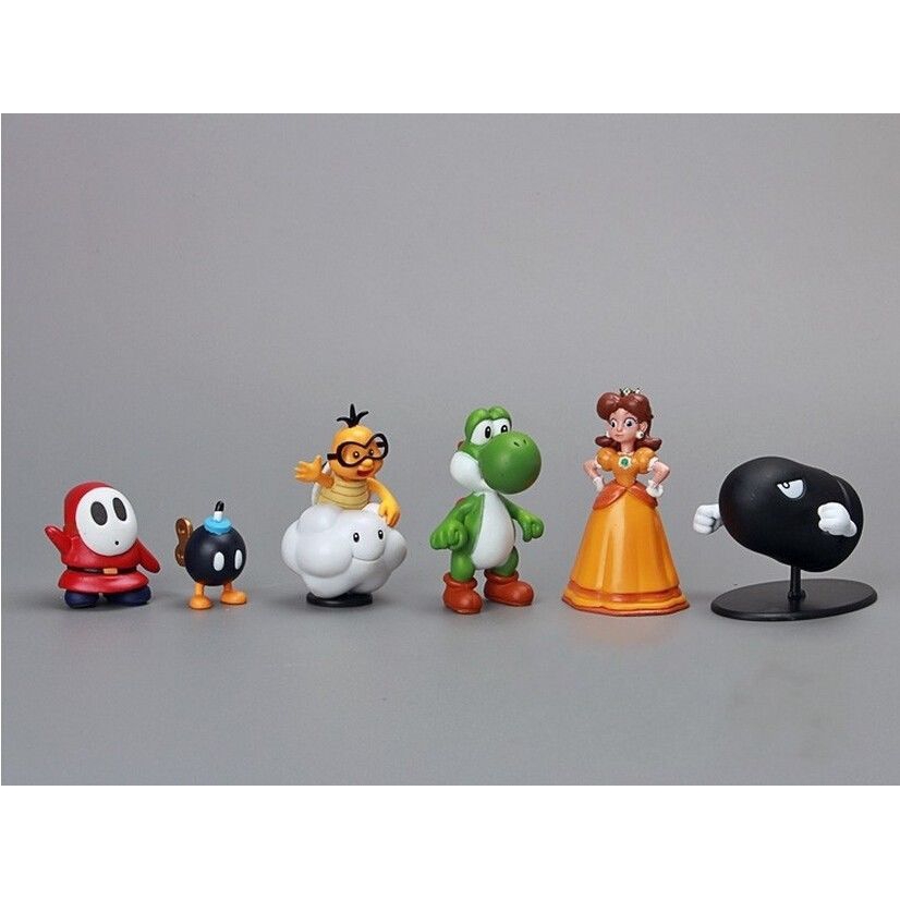 ฟิกเกอร์-super-mario-bros-dinosaur-super-mario-yoshi-18-ชิ้น-ชุด