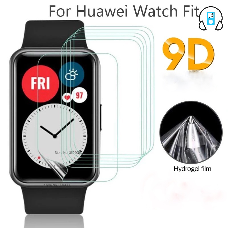 ภาพหน้าปกสินค้าฟิล์มไฮโดรเจลใส แบบนิ่ม สําหรับ Huawei Watch Fit 1 ชิ้น
