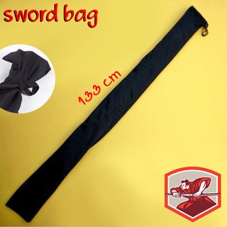 JAPAN ถุงผ้าไส่ดาบซามูไร กระเป๋าเก็บดาบ ถุงเก็บดาบ(ความยาว 133 ซม.)ถุงผ้าไส่ดาบ sword Bag
