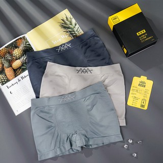 สินค้า กางเกงในชาย แบบมีขา Boxer 🔥ผ้าทอ 5D เนื้อผ้าเกรด A  ฟรีไซส์ เอว 28-40 นิ้วใส่ได้💯ลดพิเศษเดือนนี้🔥🔥
