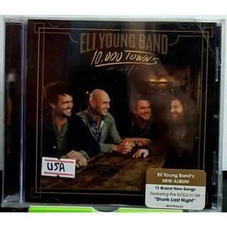 CD ELI YOUNG BAND 10,000 TOWNS MADE IN USA มือ1