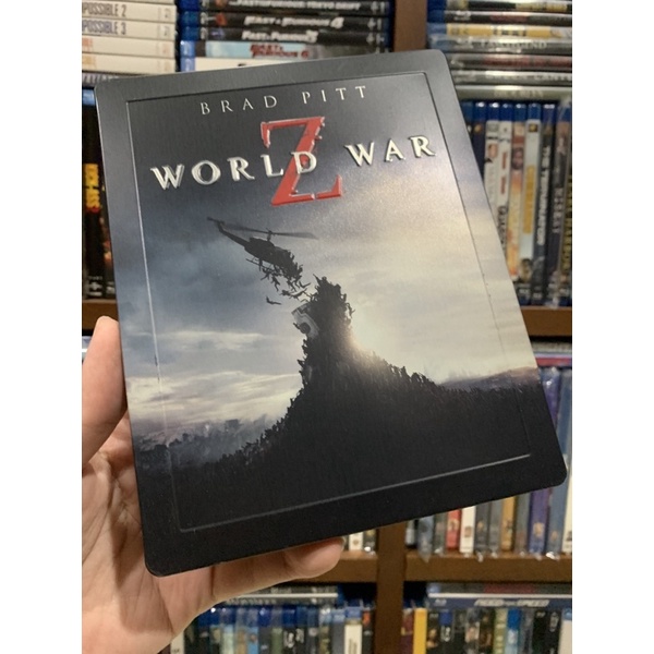 blu-ray-แท้-steelbook-เรื่อง-world-war-z-เสียงไทย-บรรยายไทย-รับซื้อแผ่น-blu-ray-แท้