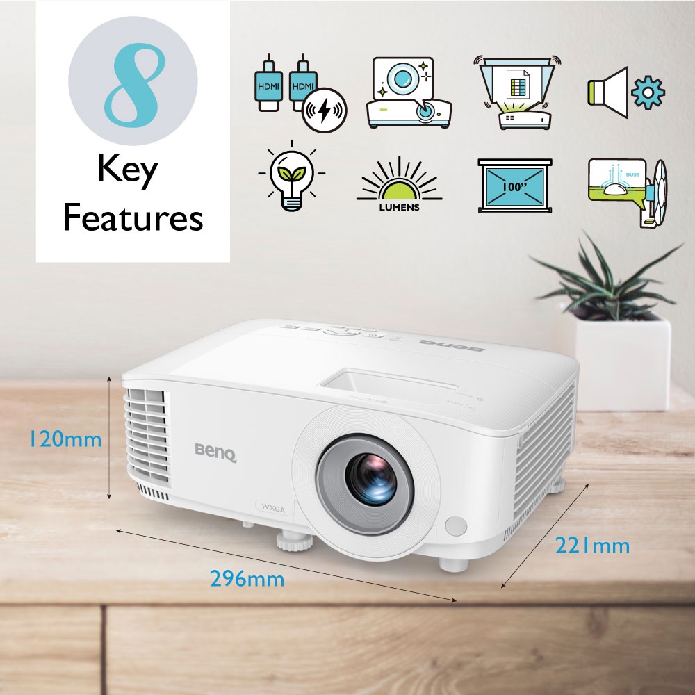 benq-mw560-4000lms-wxga-meeting-room-projector-โปรเจคเตอร์สำนักงาน