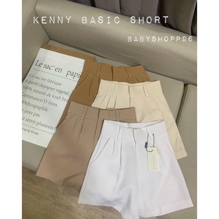 Ss M-L-XL KENNY BASIC SHORT 🪵🧵 กางเกงขาสั้นเอวสูงดีเทลแต่งด้วย กระเป๋าจริง2ข้าง เป็นกางเกงสั่งตัด เป๊ะทุกสัดส่วนเลยค่า