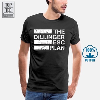 เสื้อยืด ผ้าฝ้าย 100% พิมพ์ลายโลโก้ The Dillinger Esc Plan สไตล์ฮิปฮอป สีดํา สําหรับผู้ชาย LHZYสามารถปรับแต่งได้