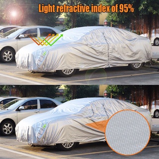 ผ้าคลุมรถกระบะคลุมเต็มคัน HI-PVC SILVER อย่างหนา สำหรับรถกระบะทุกชนิด ป้องกันแสงแดด UV กันฝุ่น กันฝน
