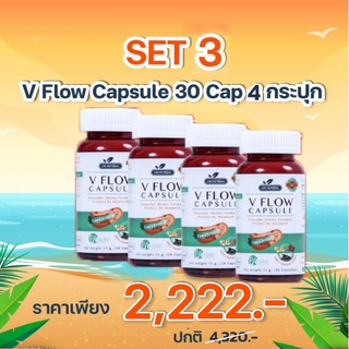 VFlow สมุนไพร ล้างหลอดเลือด ลดความดัน ไขมันในเลือด เส้นเลือดตีบ  สารสกัด ขิง พุทราจีน เห็ดหูหนูดำ Happy Songkran  Set3