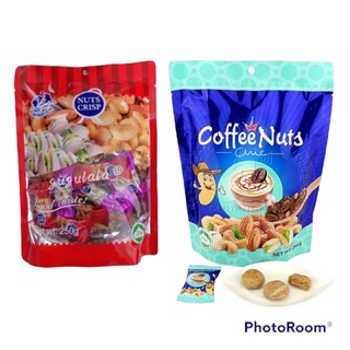 ภาพหน้าปกสินค้าถั่วตุ๊บตับอัดแท่ง ถั่วตุ๊บตับกาแฟ(Nut crisp) ขนาด 250 กรัม ที่เกี่ยวข้อง