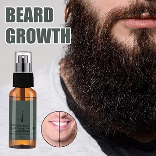 เร่งผมFacial Hair Grow Beard Essentialน้ำมันผมและเคราน้ำ