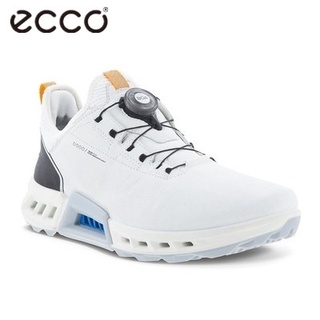 ECCO MENS GOLF BIOM C4 SHOE WHITE/BLACK 130424