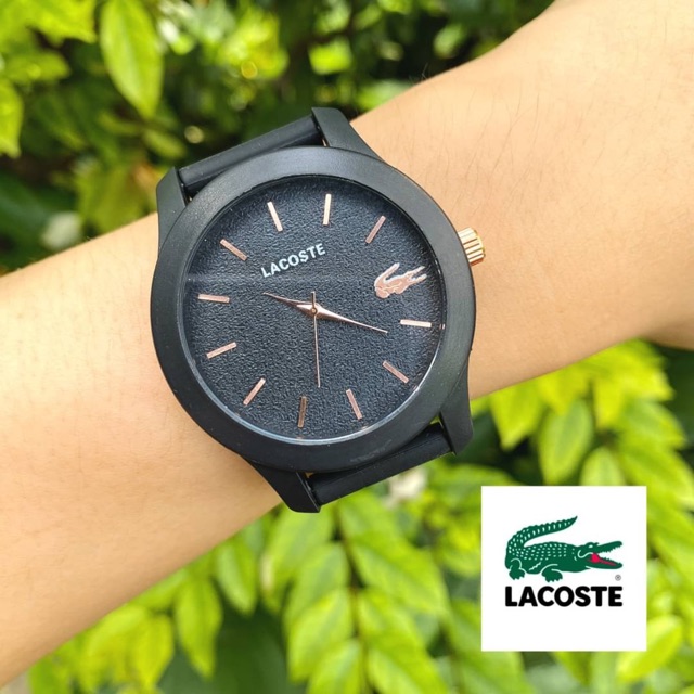 ภาพหน้าปกสินค้านาฬิกาแฟชั่น Lacoste/casio พร้อมกล่อง มีเก็บปลายทาง จากร้าน labelshop บน Shopee