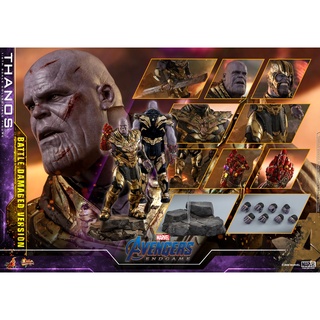 ฟิกเกอร์ ของสะสม Hot Toys MMS564 Avengers: Endgame 1/6 Thanos (Battle Damaged Version)