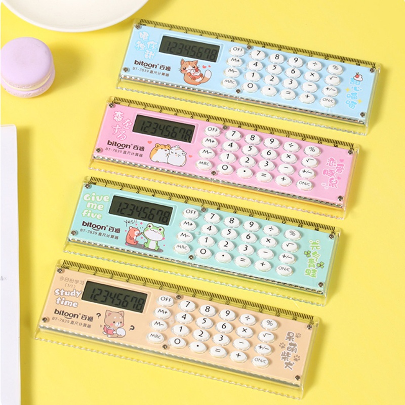 de-ไม้บรรทัดเครื่องคิดเลข-แบบพกพา-จอแสดงผล-led-8-หลัก-พลังงานแบตเตอรี่
