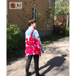 กระเป๋า Marimekko สีแดง ของแท้