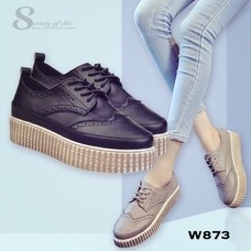 w873-รองเท้าหนัง-งานขายดีดีใส่ได้ตลอดกาลจริงๆค่ะ