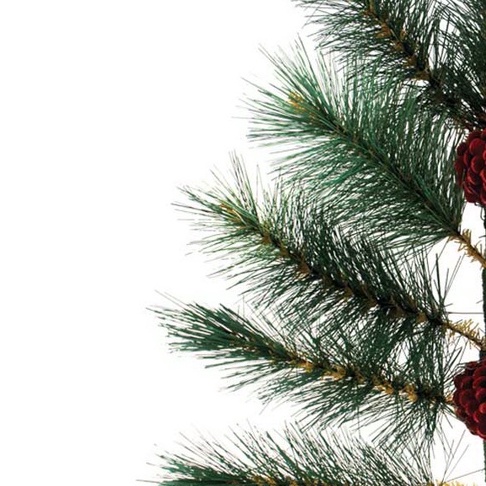 ของตกแต่ง-ของประดับ-ออร์นาเม้นท์-เทศกาลคริสต์มาส-70923-3-pine-spray-ขนาด-15-22-นิ้ว