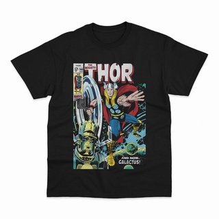 เสื้อยืดผู้ เสื้อยืด พิมพ์ลาย Thor Galactus Love And Thunder S-5XL
