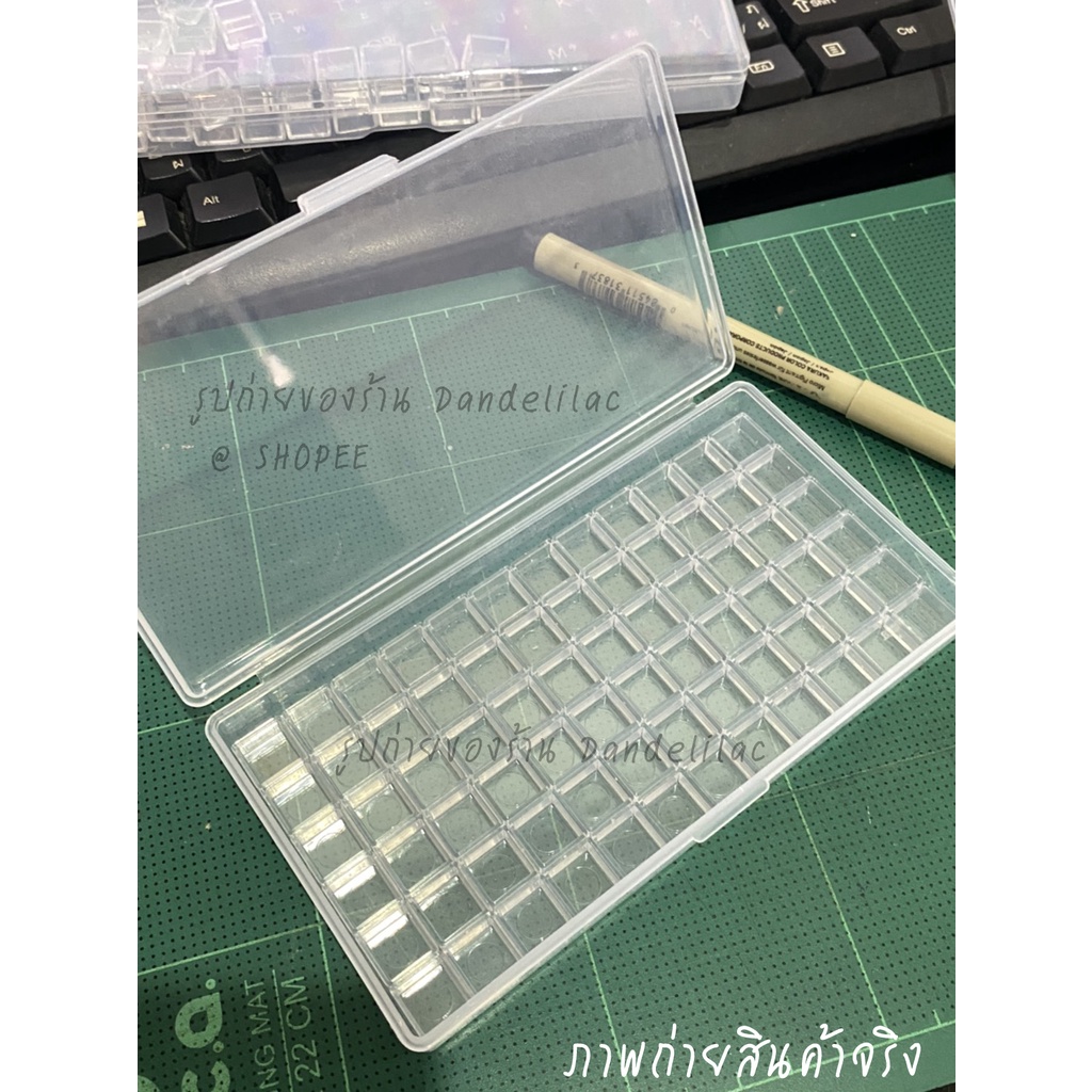 กล่องพลาสติกใส-ขนาด-14-7-7-8-หนา-2-ซ-ม-กล่องใส่ของจุกจิก-พร้อมส่ง