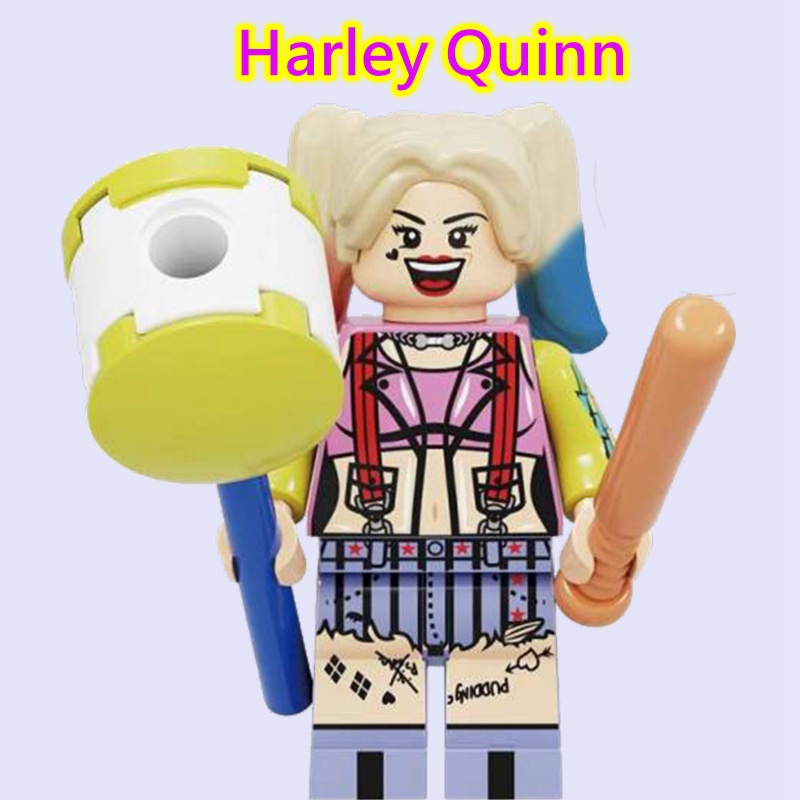 ของเล่นบล็อกตัวต่อเลโก้-รูป-dc-harley-quinn-ขนาดเล็ก-สําหรับเด็ก