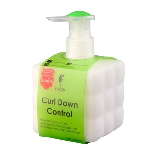 Langle curl down control แอลแองเจิล เคิร์ลดาว์นคอนโทรล ครีมจับลอนผมดัดแอลแองเจิล 260 ml 0 กก.