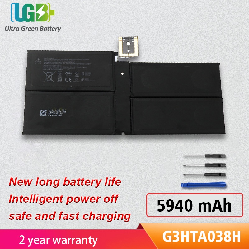 Original:Batterie Microsoft Surface Pro 5 6 1796 G3HTA038H M1009169-007 akku
