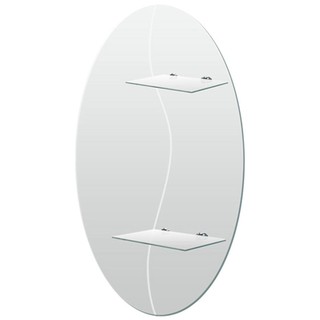 กระจกชั้นวางของ กระจกเงา ชั้นวาง MOYA YJ-301A 58X78 ซม. กระจกห้องน้ำ ห้องน้ำ MIRROR MOYA YJ-301A 58X78CM