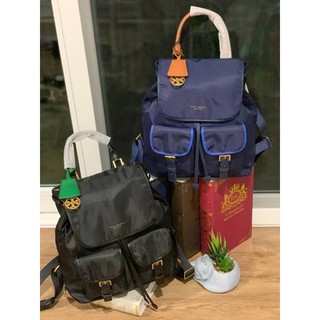 Tory Burch Perry Nylon Flap Backpack เป้