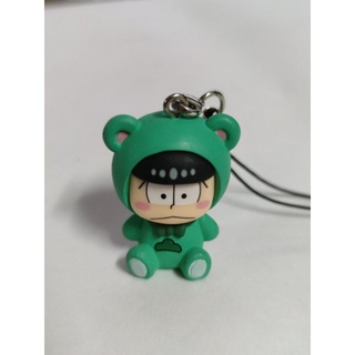 OSOMATSU-SAN - PULISH KUMA (TEDDIE) MATSU VER. MINI FIGURE STRAP