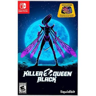 Nintendo Switch : Killer Queen Black  ( Zone 1)( ภาษาอังกฤษ) แผ่นใหม่ในซีล พร้อมสติ๊กเกอร์ไว้ติดจอยในกล่อง