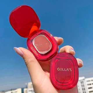 【7 สี】Gellas makeup ลิปสติก เนื้อแมตต์ กันน้ำ สีติดทนถาวร ไม่ติดแก้ว