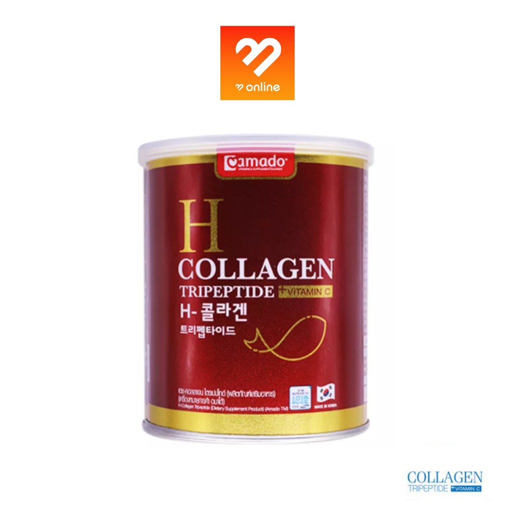 กป-แดง-ใหม่-amado-h-collagen-tripeptide-อมาโด-คอลลาเจน-เฮช-คอลลเจน-ไตรเปปไทด์-ผลิตภัณฑ์เสริมอาหาร-110-88-g