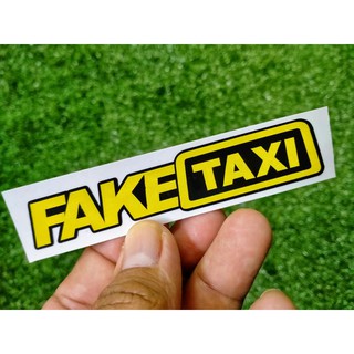 สติ๊กเกอร์ สติ๊กเกอร์FAKE TAXI