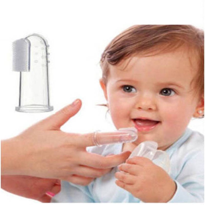 babygarden-อุปกรณ์แปรงสีฟันซิลิโคนสำหรับเด็กทารก