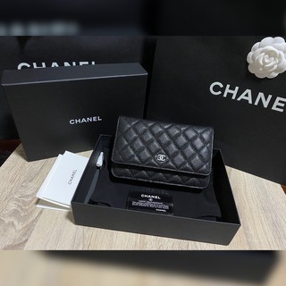 New Chanel Woc 7.5" อะไหล่เงิน/ทอง ใบเสร็จเดือนกุมภาพันธ์2022
