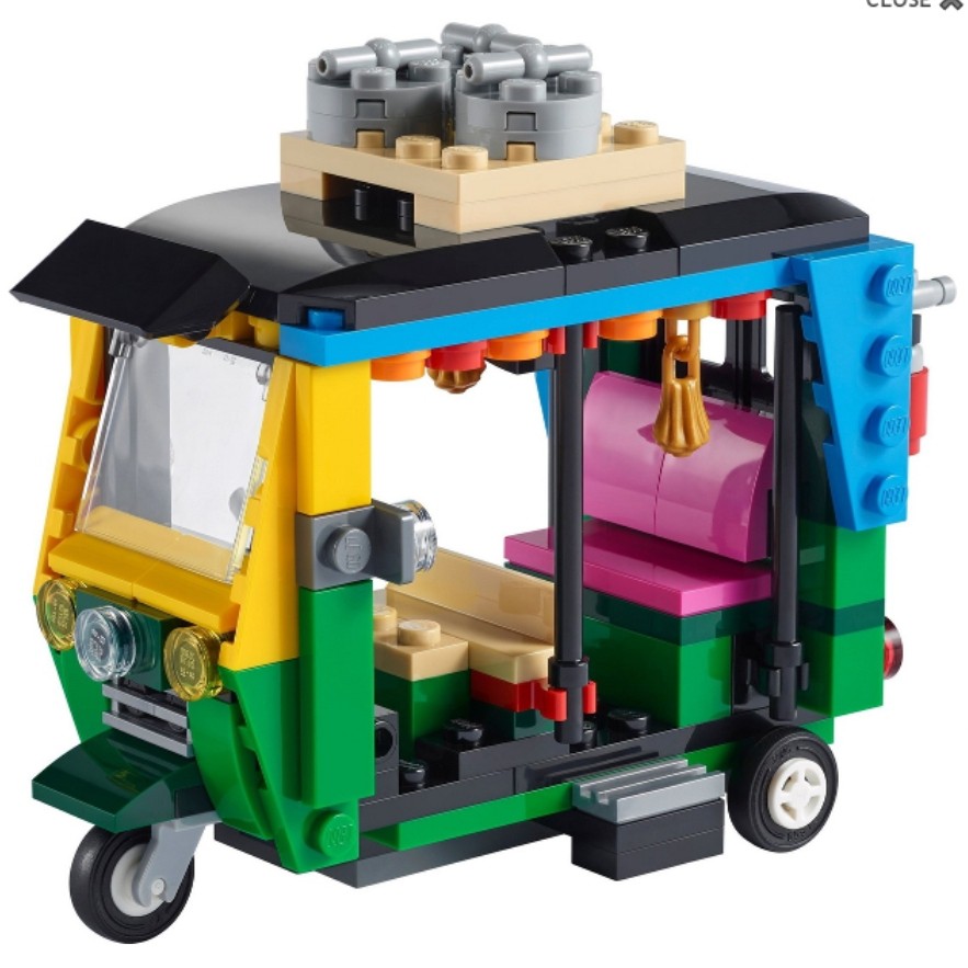 lego-40469-tuktuk-กล่องมีตำหนิ-ของใหม่-ของแท้100-พร้อมส่ง