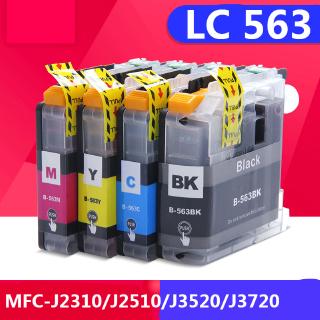 LC 563 หมึก LC 563XL หมึก LC563 สีดำ LC563  ตลับหมึกสำหรับ Brother MFC-J2310, J2510, J3520, J3720