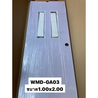 ประตู ชุดบานประตู UPVC 1.00x2.00  ใช้สำหรับภายนอก/ภายใน(สั่งผลิต)