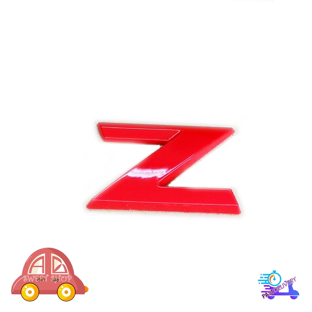 โลโก้-z-แดง-logo-z-ติดท้ายรถกระบะ-isuzu-d-max-มีบริการเก็บเงินปลายทาง