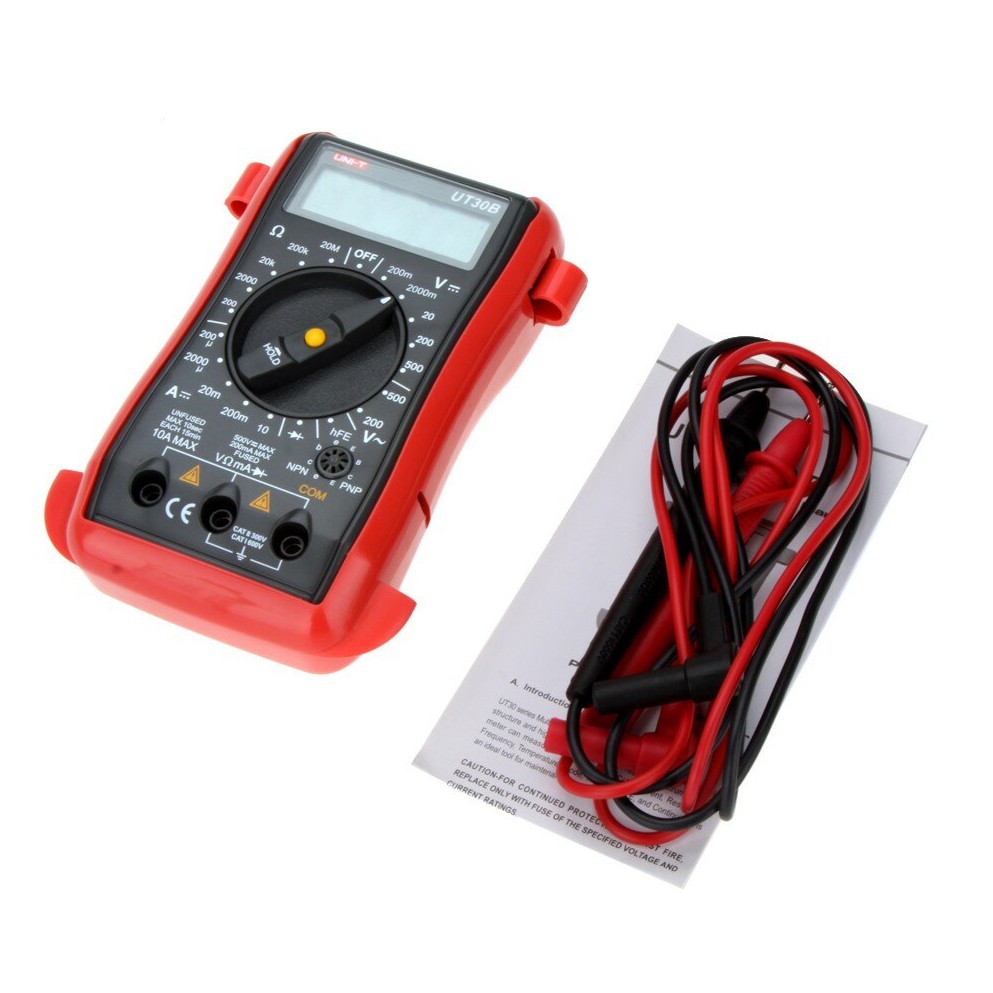 UNI-T UT30B มัลติมิเตอร์แบบดิจิตอลแบบพกพาขนาดฝ่ามือ | Shopee Thailand