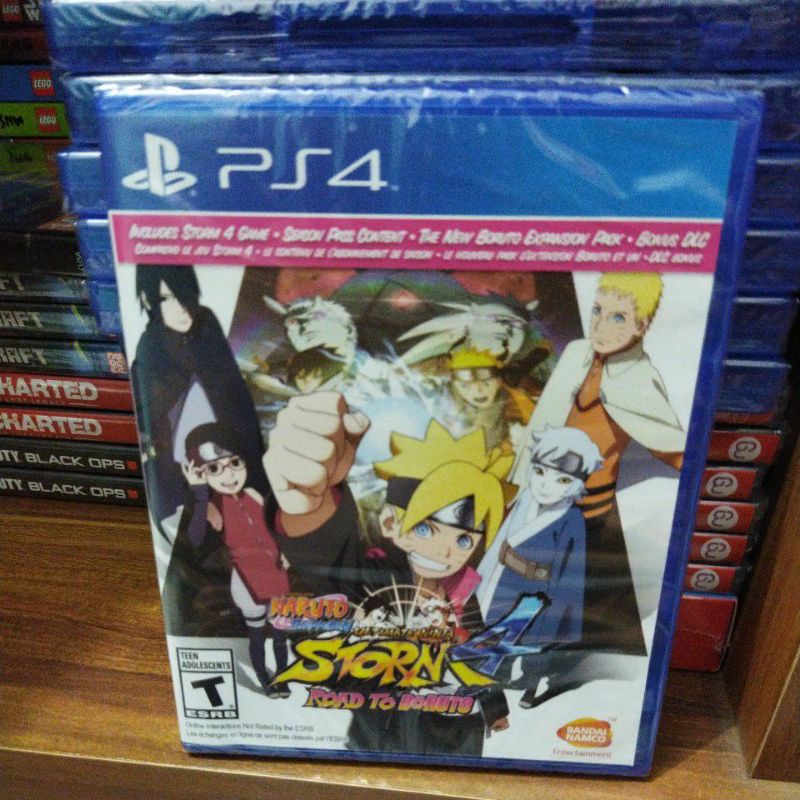 แผ่นเกม Ps4 Naruto Shippuden Ultimate Ninja Storm 4 Road to Boruto ...